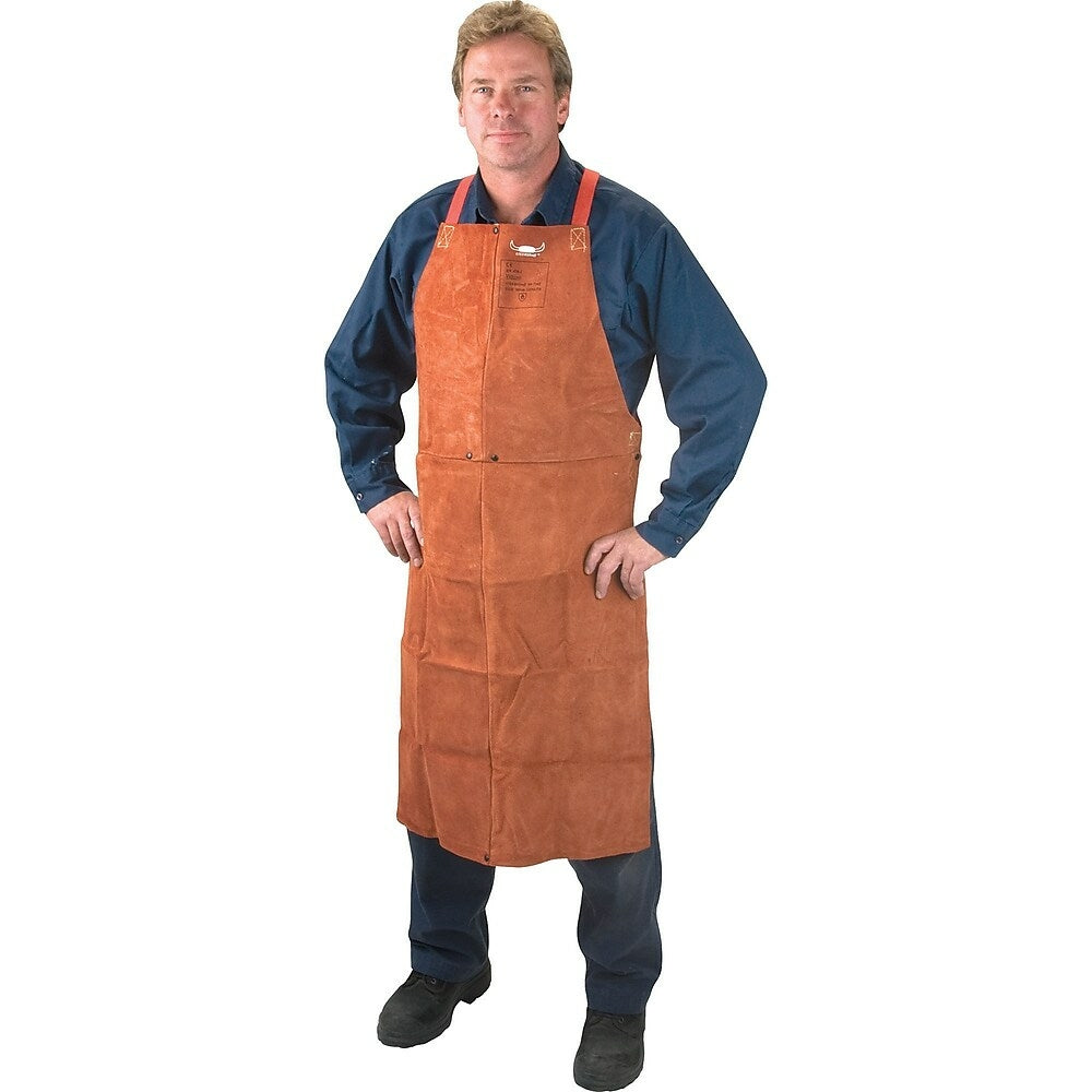 Image of Weld-Mate Leather Bib Apron - 2 Pack