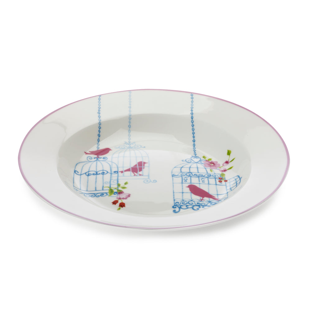 Image of Maxwell & Williams Aviary Soup Plate - 8.75" - 4 Pack