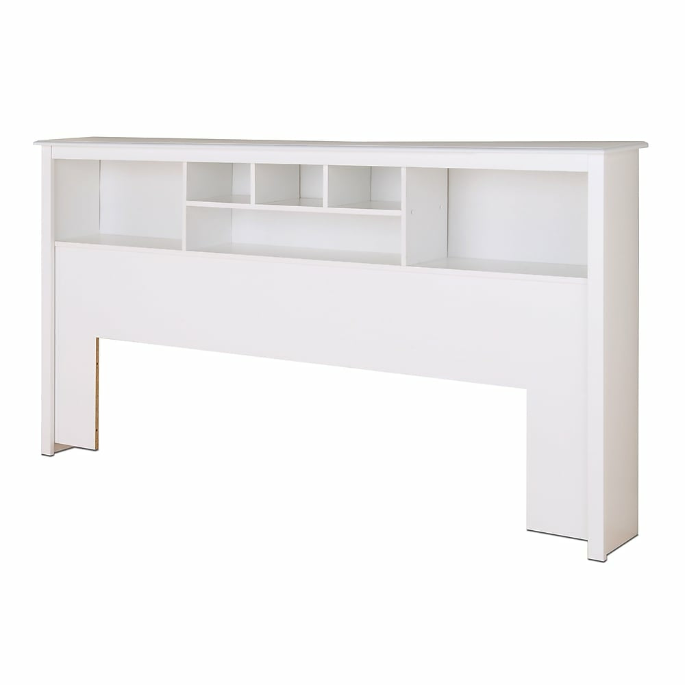 Image of Prepac King Bookcase Headboard - White