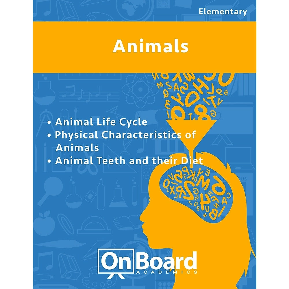 Image of eBook: Animals for Elementary Students - 3 Topics (PDF version - 1-User Download) - ISBN 9781630960612