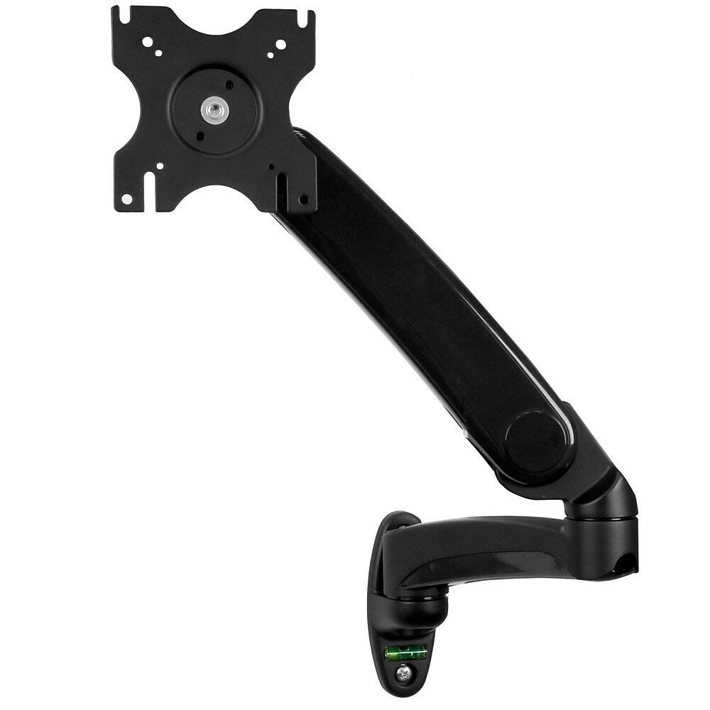Image of StarTech Wall-Mount Monitor Arm, Full Motion, Articulating (ARMPIVWALL), Black