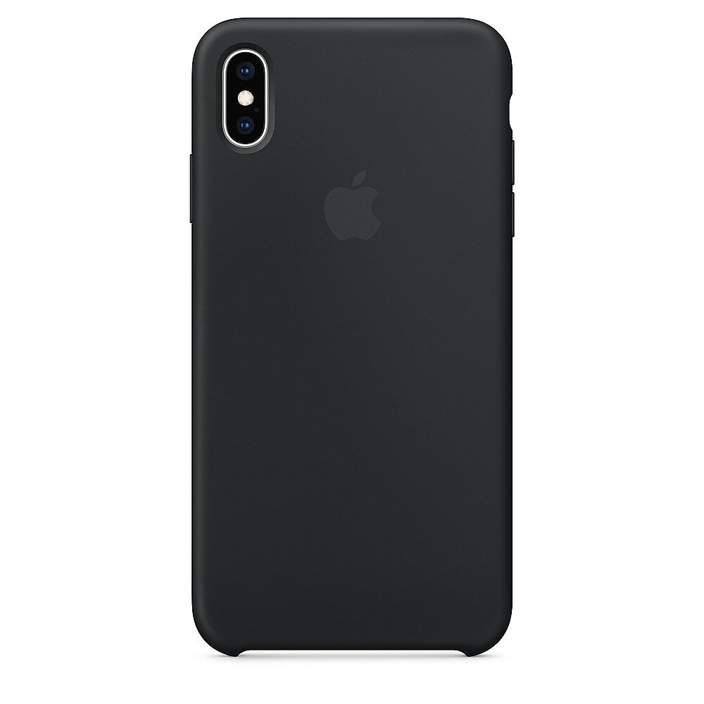 Image of Apple Silicone Case for iPhone XS Max - Black