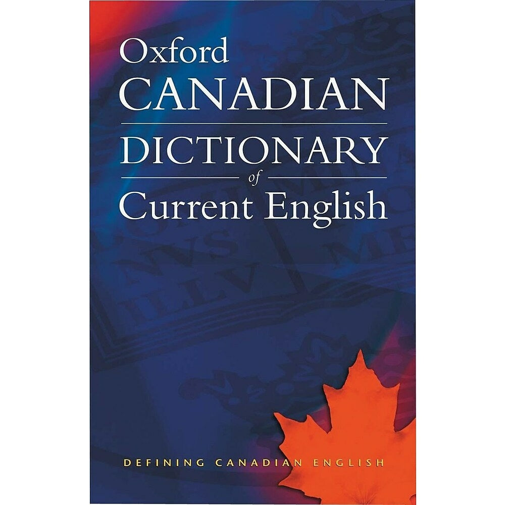 Image of Oxford Canadian Dictionary Of Current English