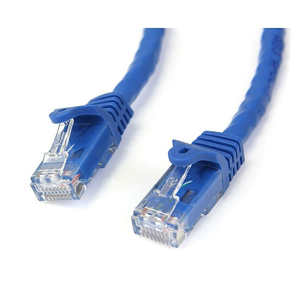Image of StarTech Blue Gigabit Snagless RJ45 UTP Cat6 Patch Cable, 75ft Patch Cord, 75 Ft