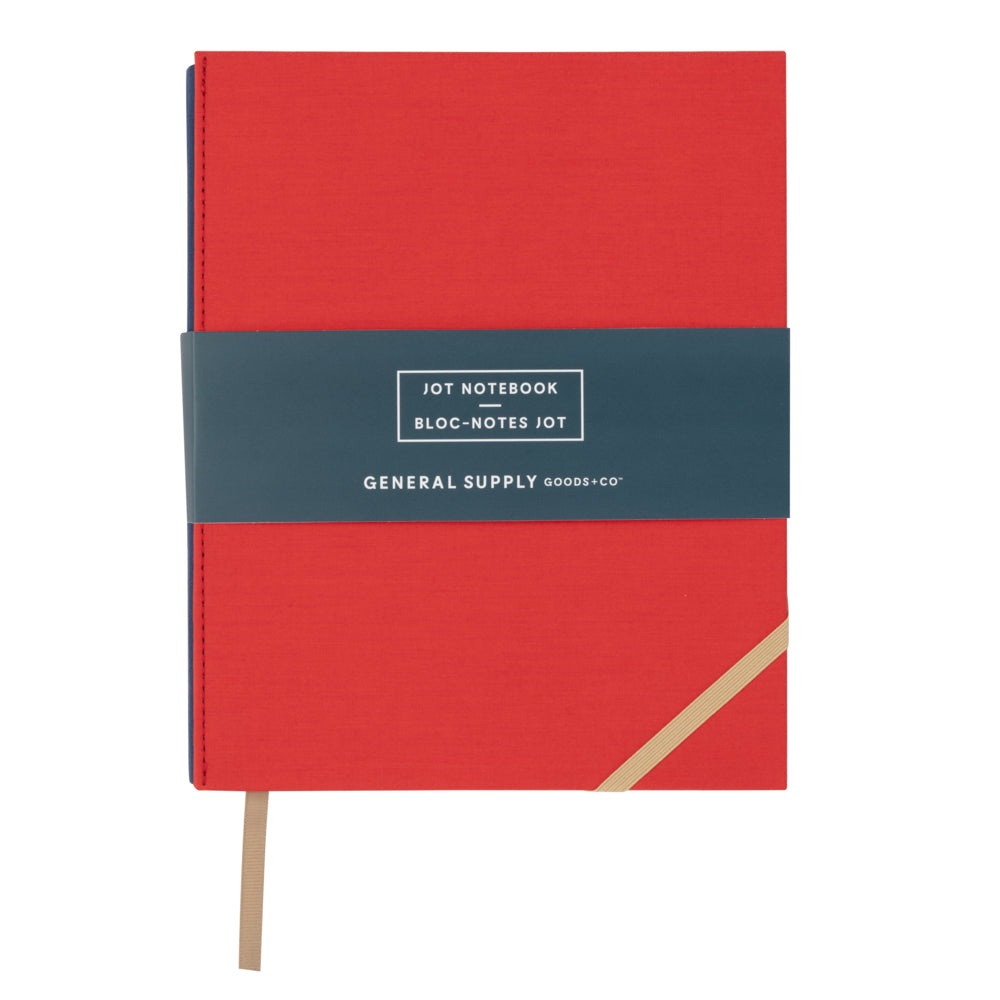 Image of General Supply Goods + Co Jot Notebook - Red