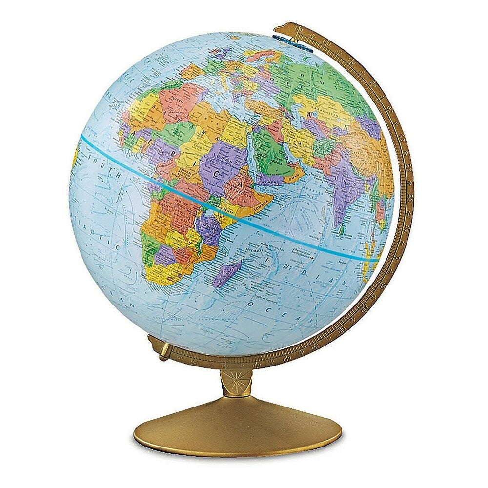 Image of Replogle Globe Explorer Political Raised Relief Classroom Globe