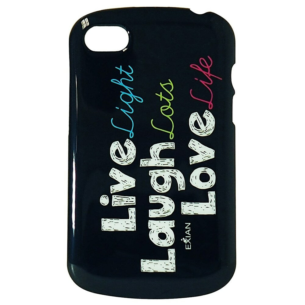 Image of Exian Case for Blackberry Q10 - Live Laugh Love 2