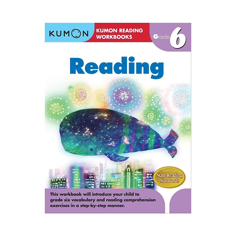 Image of Kumon Publishing Kid's Educational Workbooks Reading - Grade 6