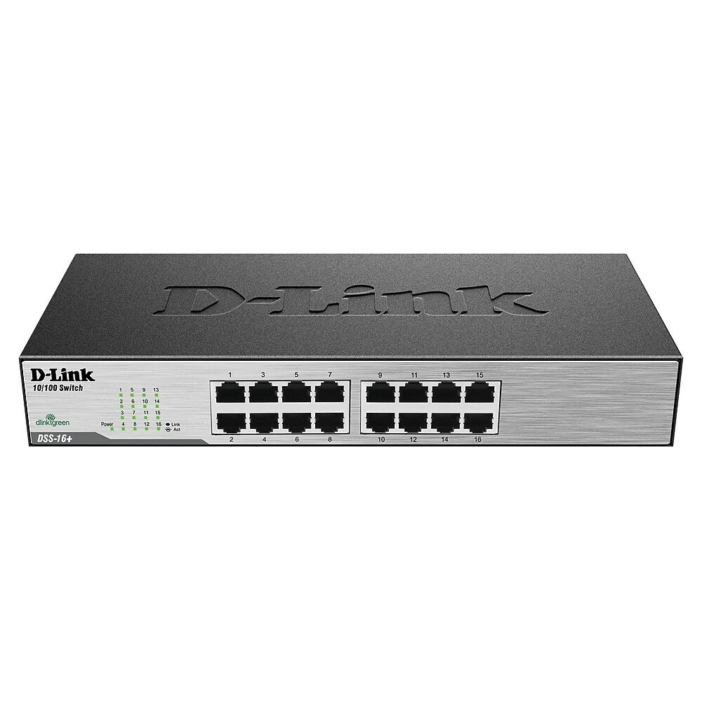 Image of D-Link DSS-16Plus 16 Port Fast Ethernet Switch