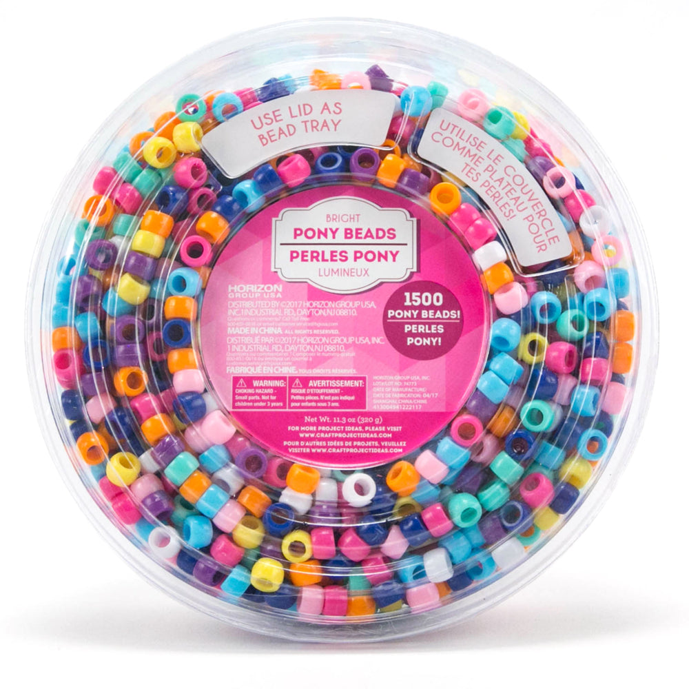 Image of Horizon Group USA Bright Pony Beads, Multicolour