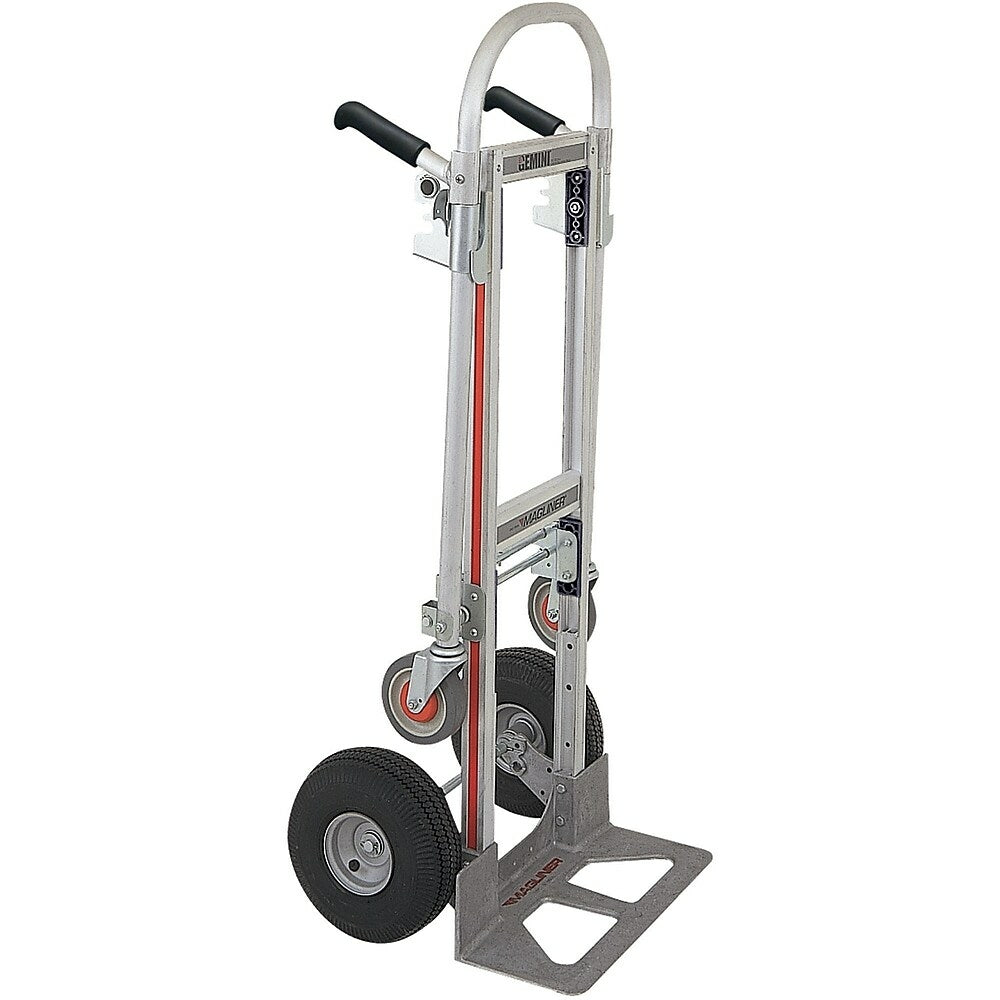 Image of Gemini Convertible Aluminum Hand Trucks, Hand Truck Ht.", 51, Platform Truck Ht.", 40