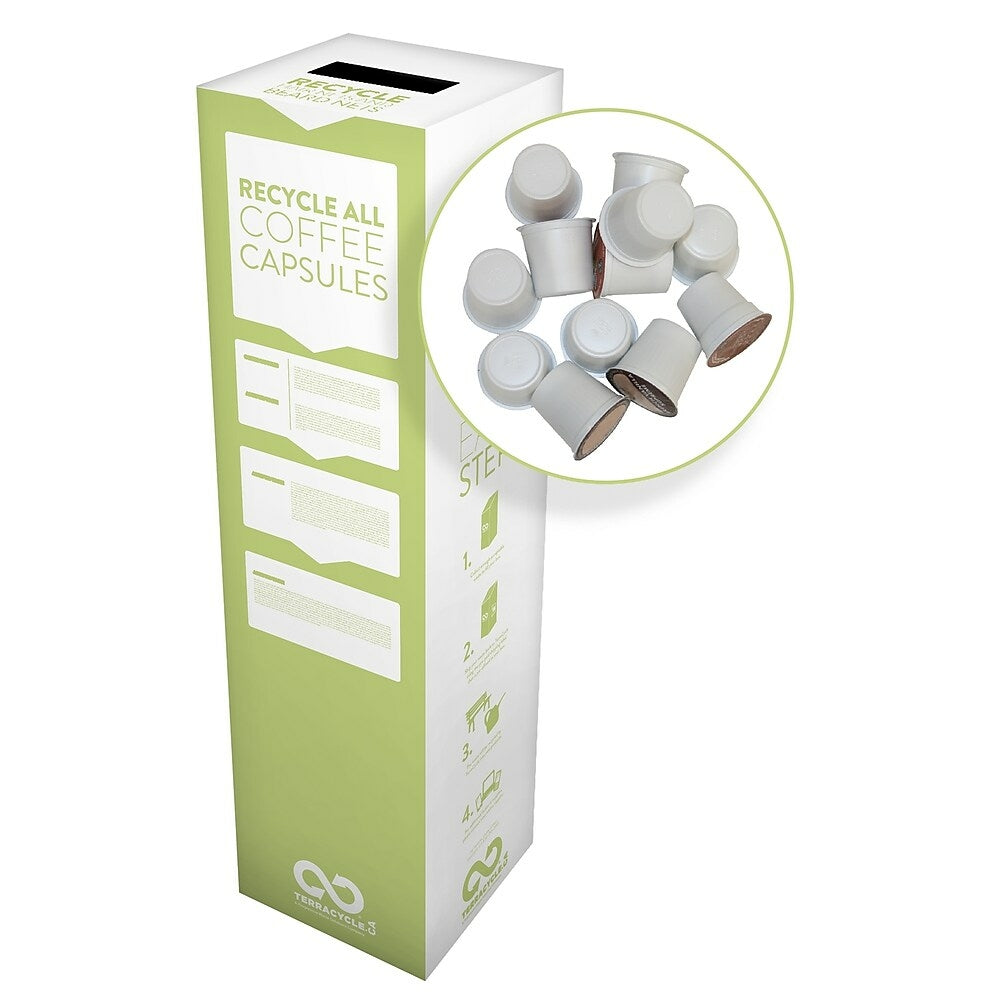 Image of TerraCycle Coffee Capsules Zero Waste Box - 10" x 10" x 18" - Small