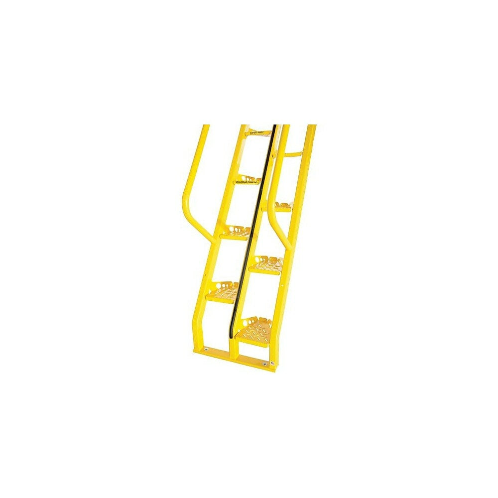 Image of Vestil Alternating-Tread Stairs, No. of Steps: 16 (ATS-10-56), Yellow