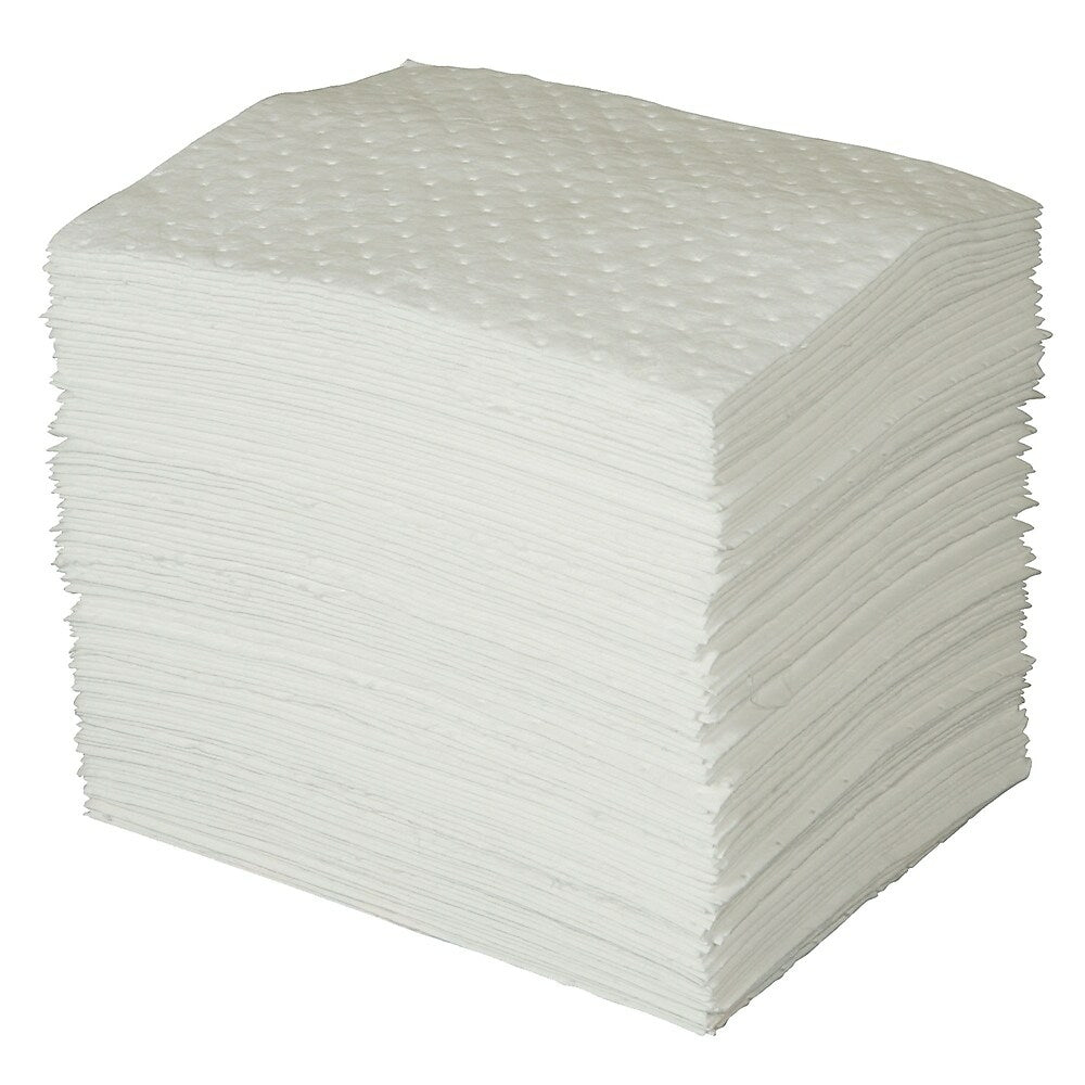 Image of Spc Sorbent Pad Spc Maxx Enhanced Med Wt. Oil15 x 20, 100 Pack (SPC300)