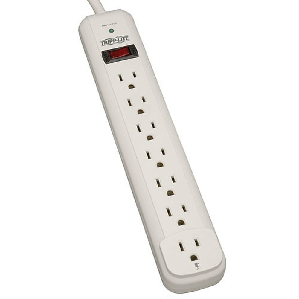 Image of Tripp Lite 7-Outlet 1080J Surge Suppressor, White