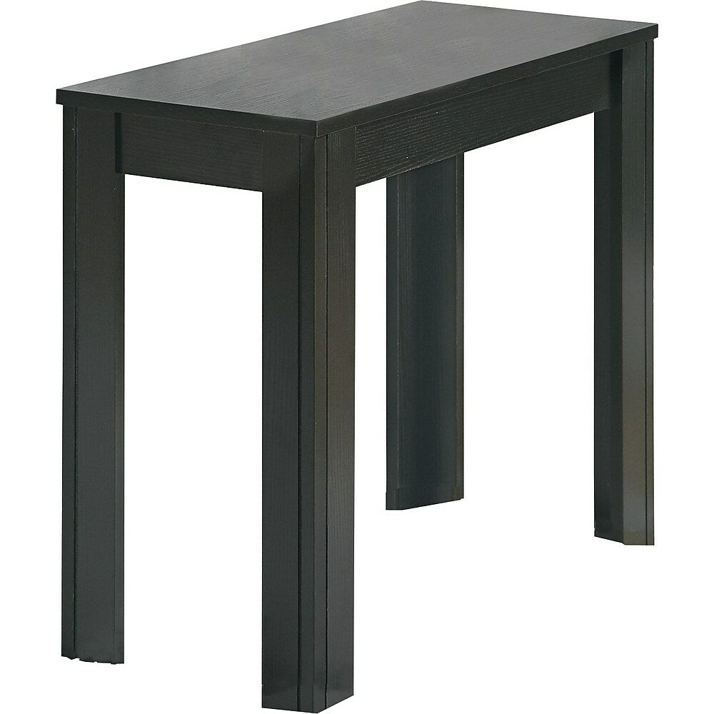 Image of Monarch Specialties - 3110 Accent Table - Side - End - Nightstand - Lamp - Living Room - Bedroom - Laminate - Black