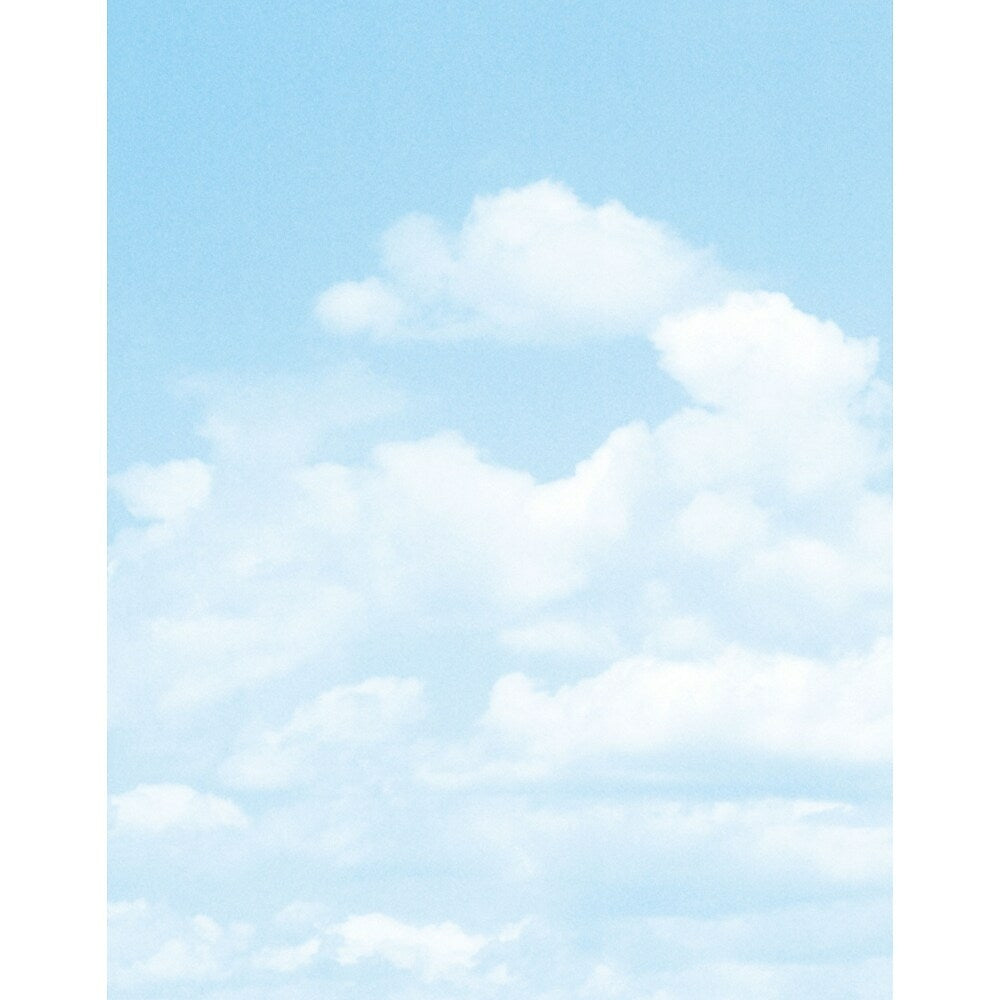 Image of Geographics Clouds Design Poster Board, 22"x28"