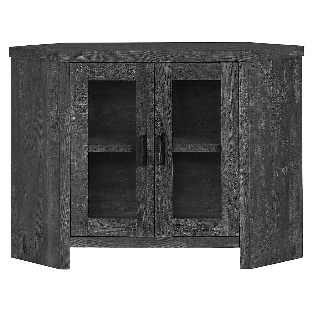 Image of Monarch Specialties - 2716 Tv Stand - 42 Inch - Console - Storage Cabinet - Living Room - Bedroom - Laminate - Black