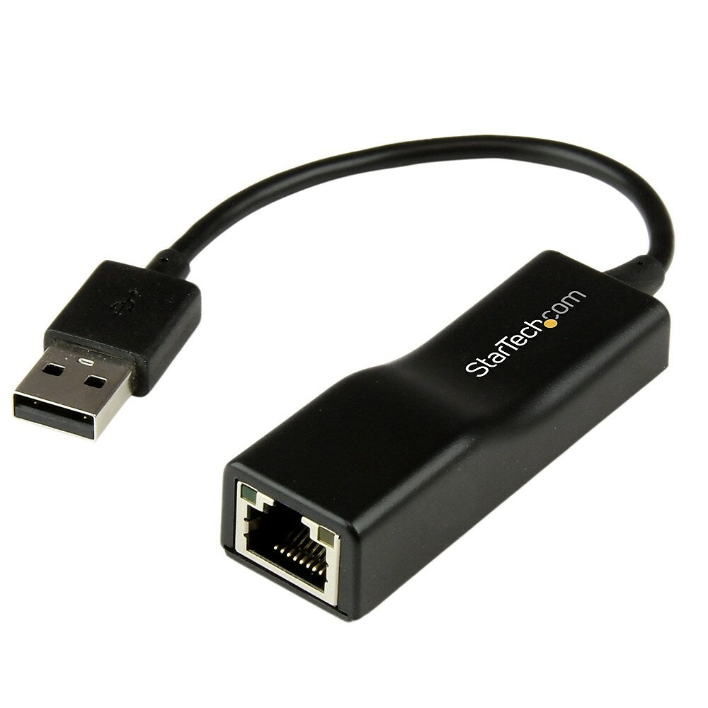 Image of StarTech USB 2.0 to 10/100 Mbps Ethernet Network Adapter Dongle