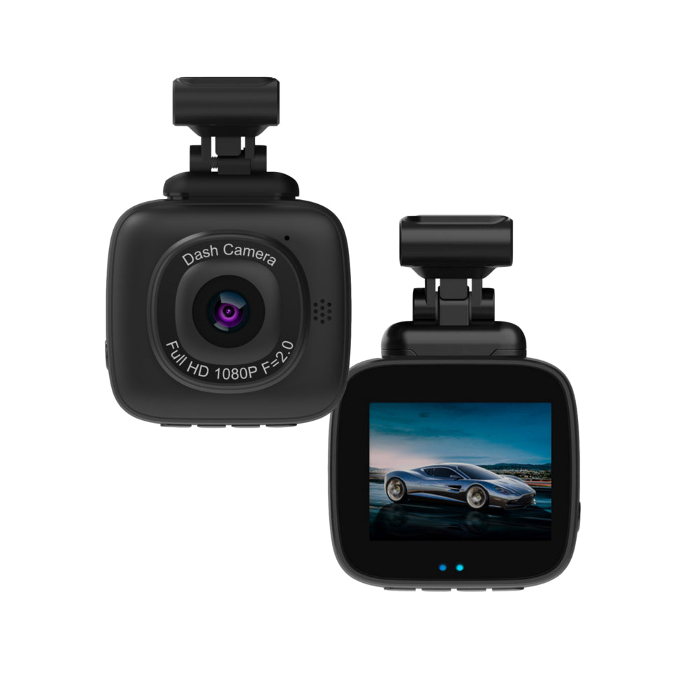 Image of myGEKOgear Orbit 500 Full HD 1080p Dash Cam, Wi-Fi , OBD II Cable for Tooless Hardwire Dash Cam, Black