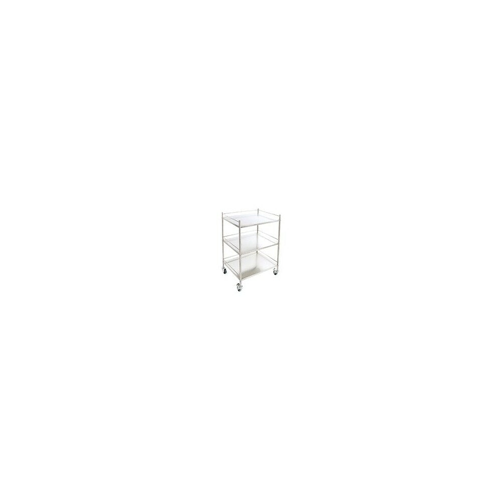 Image of Reliance Medical 7553 Reliquip Medical Grade Surgical Instrument 3 Shelves Trolley