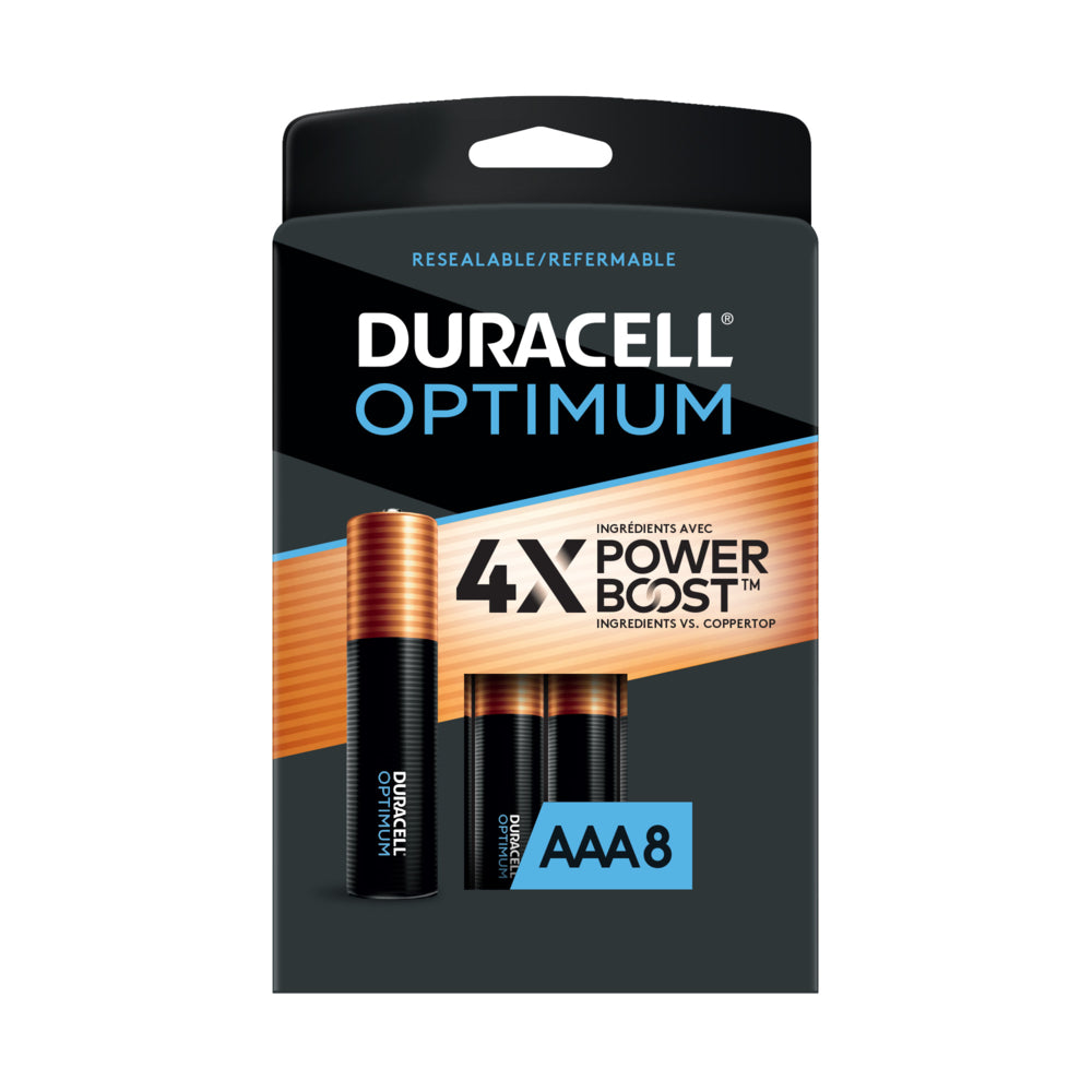 Image of Duracell Optimum AAA Batteries - 8 Pack