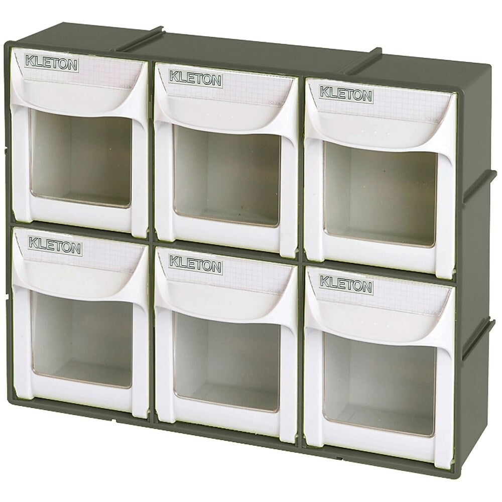 Image of Kleton Heavy-Duty Tilt Bins, 6-Drawers