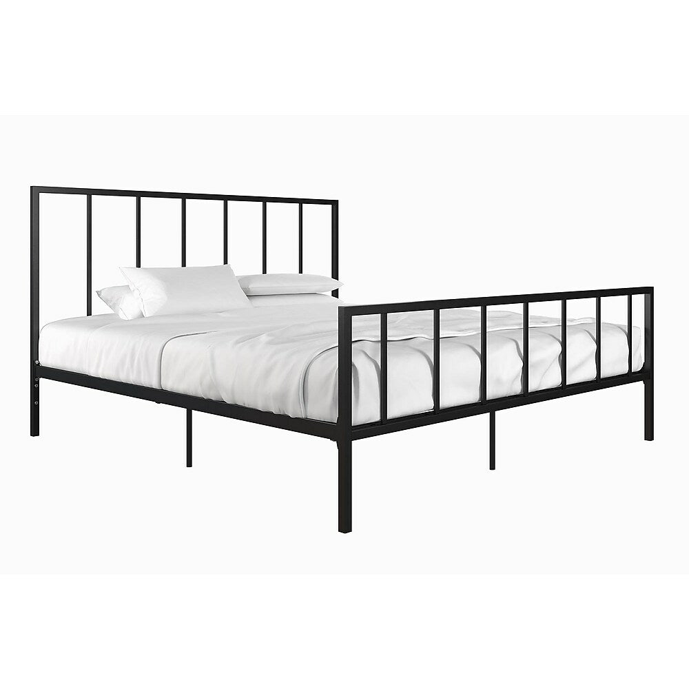 Image of DHP Stella Metal Bed - King - Black