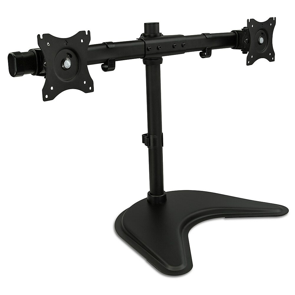 Image of Mount-It Free Standing Dual Computer LED Display Stand (Mi-1781)