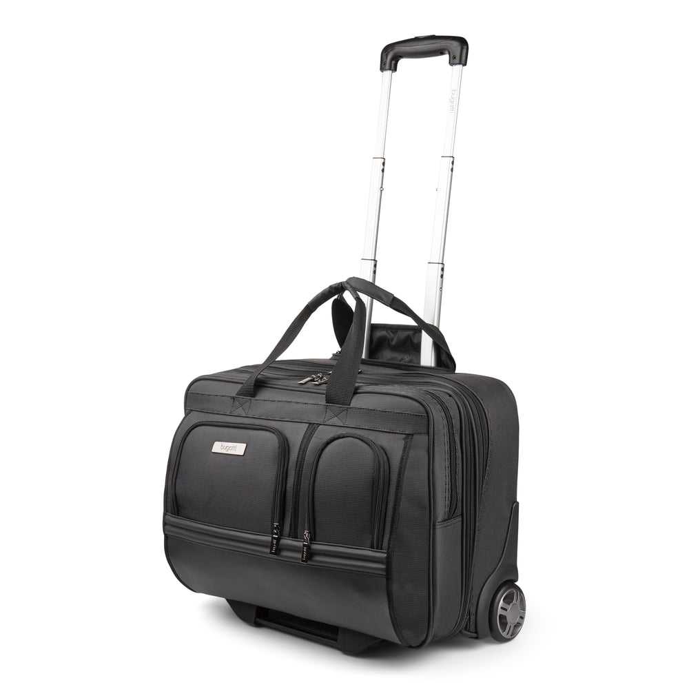 Image of Bugatti 17.3" Business Case on Wheels, Black