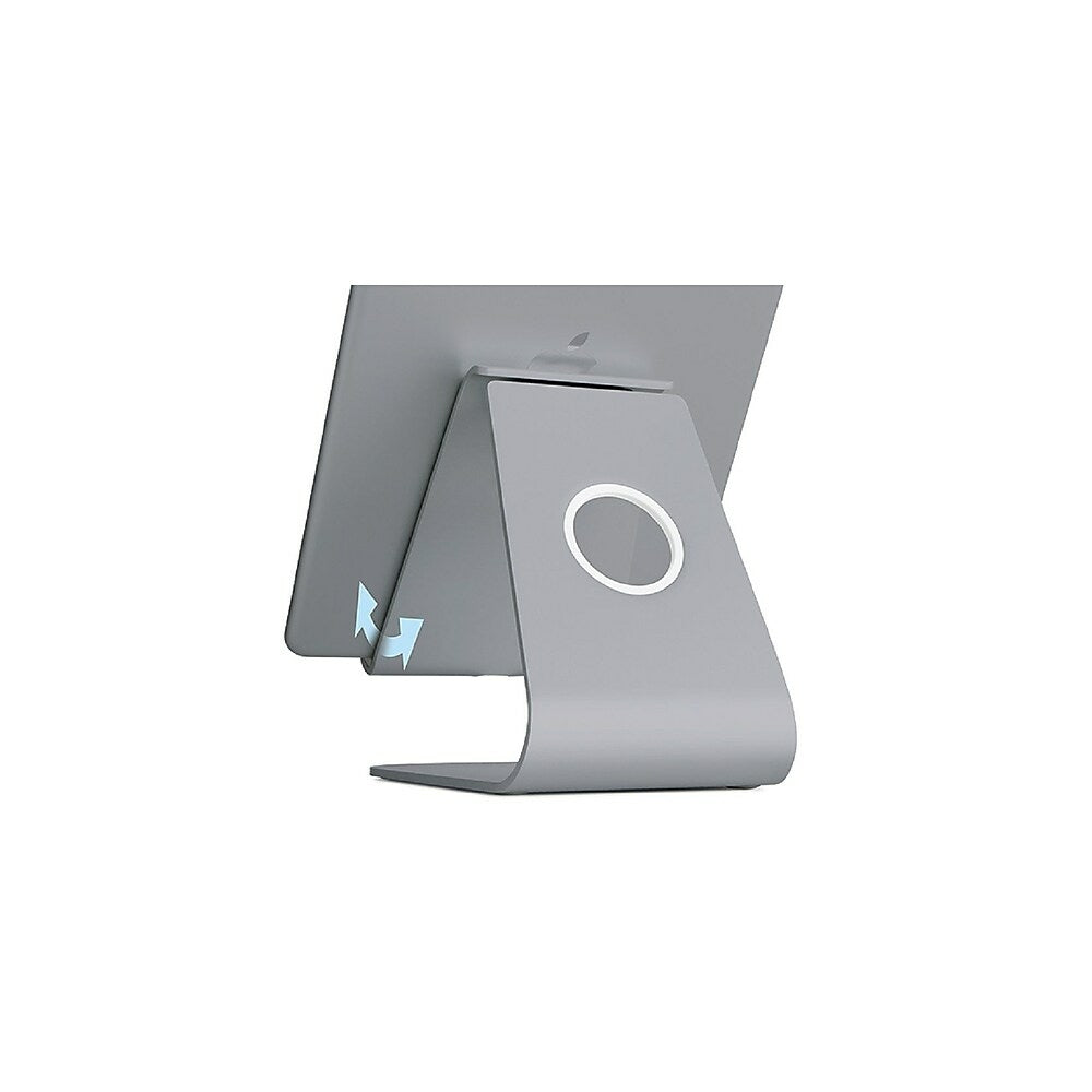 Image of Rain Design mStand tablet plus Tablet Stand, Space Grey (10055), Yellow