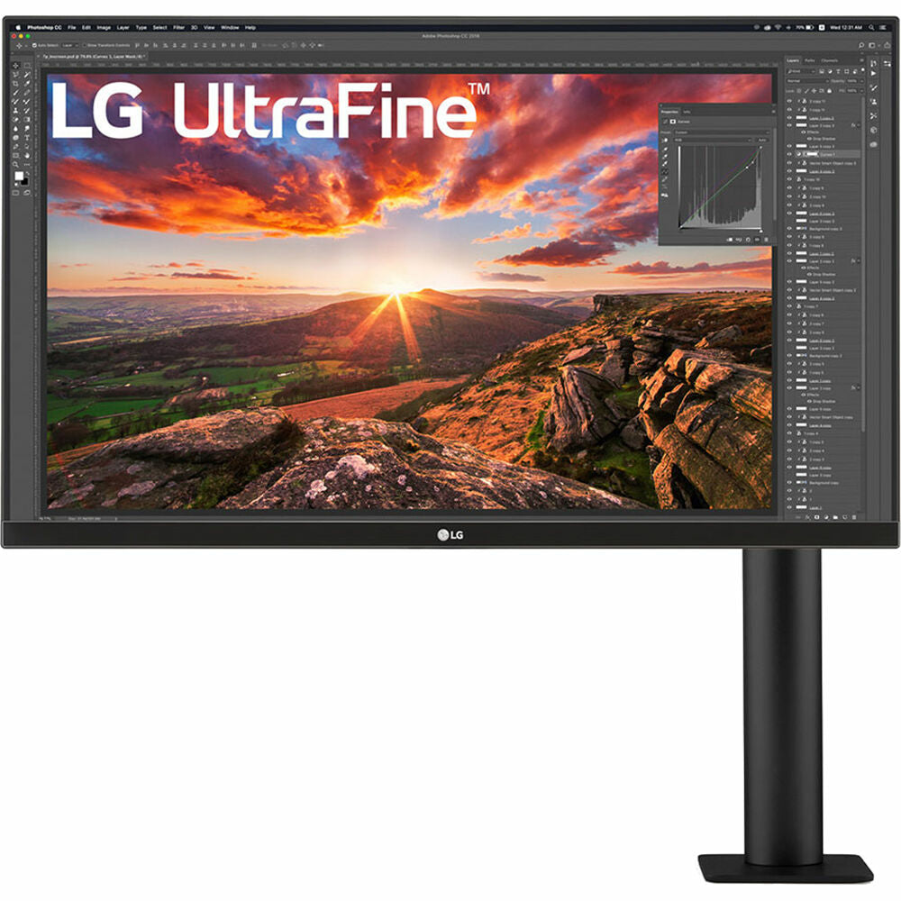 Image of LG 27" UltraFine 27UN880-B UHD IPS USB-C HDR Monitor with Ergo Stand