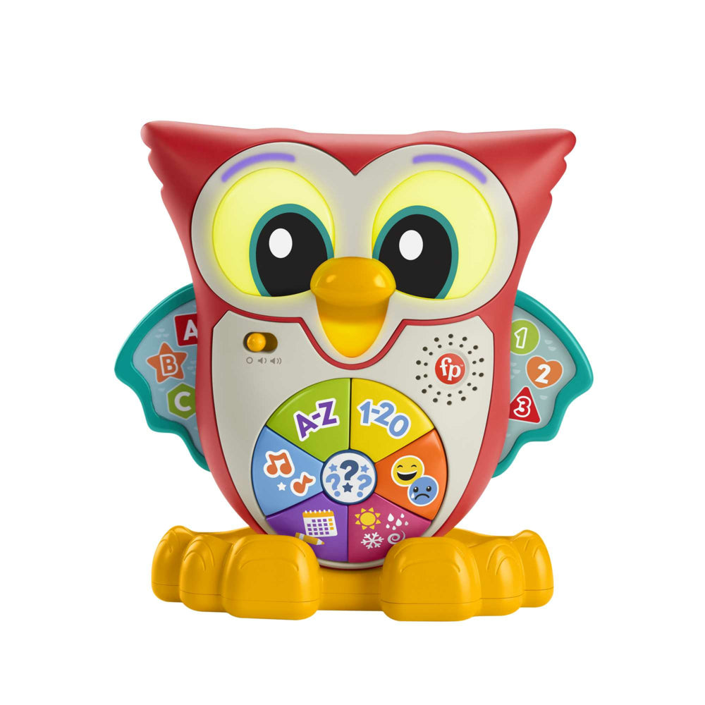 Image of Fisher-Price Linkimals Light-Up & Learn Owl, Multicolour