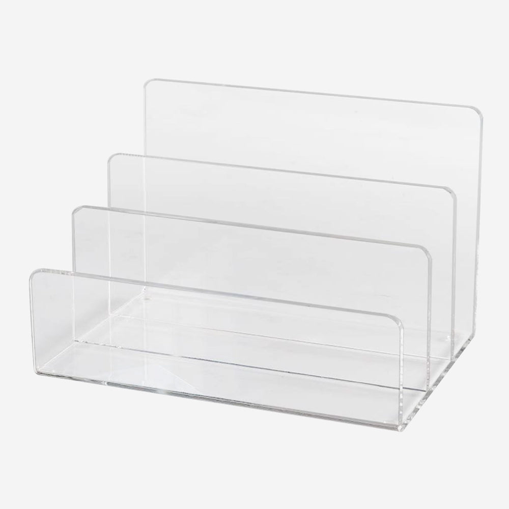 Image of Three By Three Seattle Acrylic Letter Holder - Clear