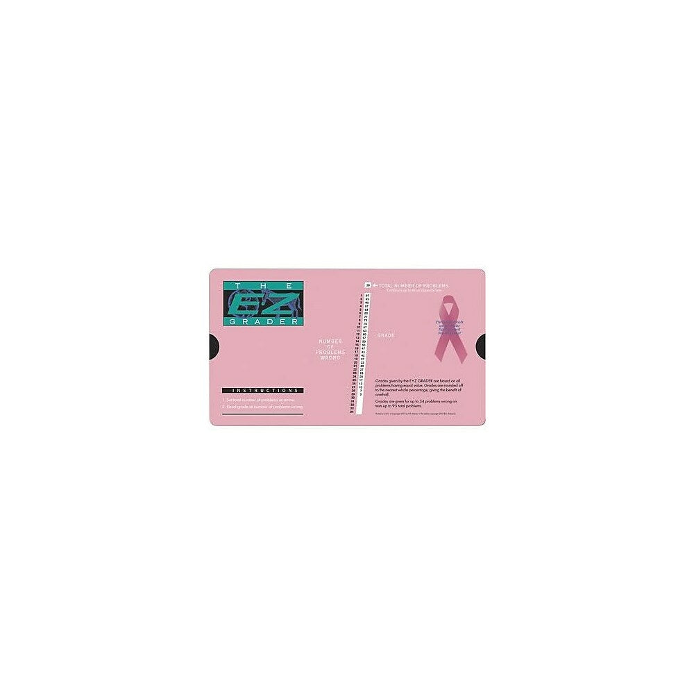 Image of E-Z Gradesr E-Z Grader Book, Pink, 3 Pack