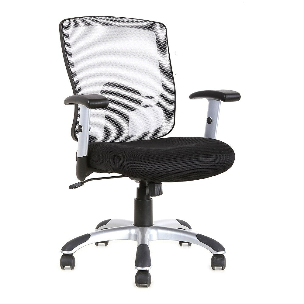 Image of TygerClaw Mid Back Mesh Office Chair (TYFC2319), Black