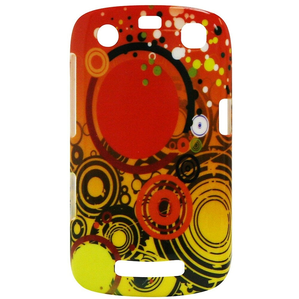Image of Exian Case for Blackberry Curve 9360 - Orange Circles