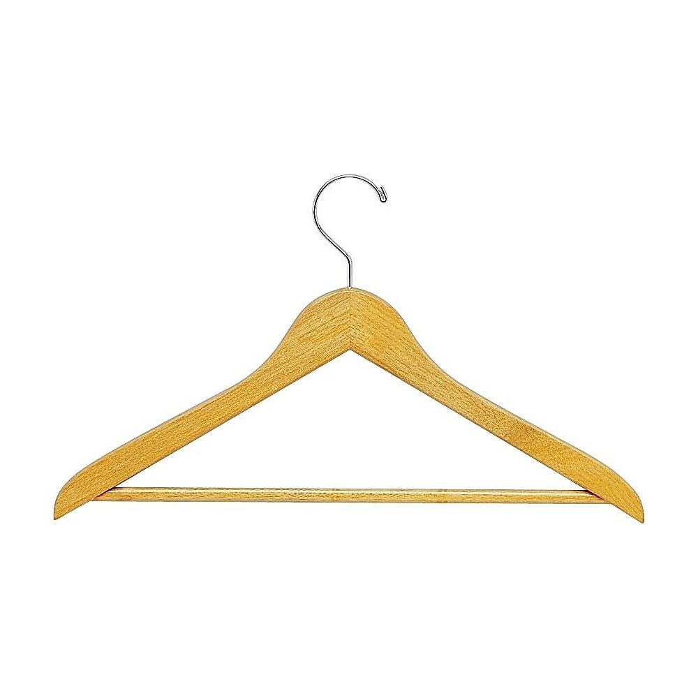 Image of Quartet Garment Hanger. Natural Wood