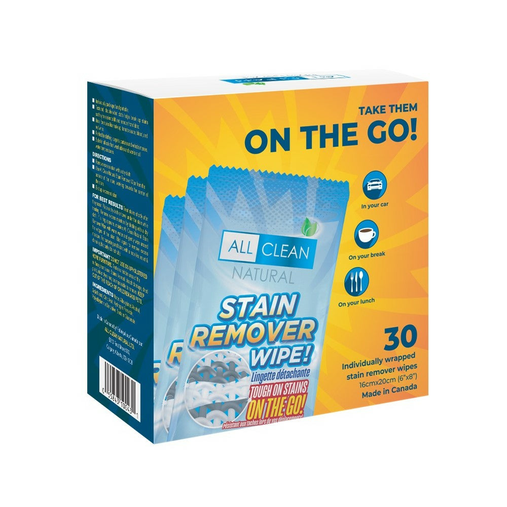 Image of ACN Stain Remover - Single Wipe - 30 pack