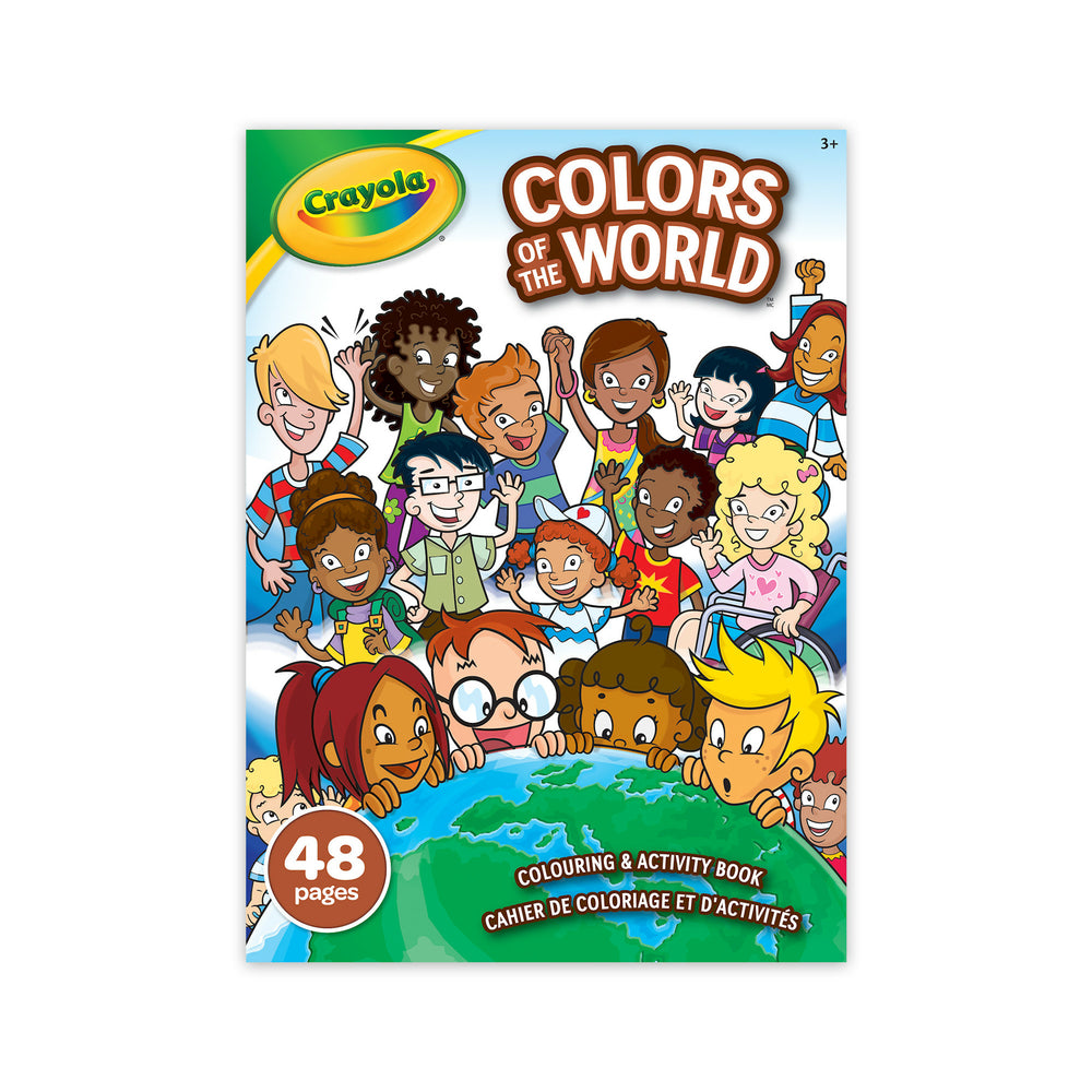 Image of Crayola Colors of the World Coloring Book - 48 Pages