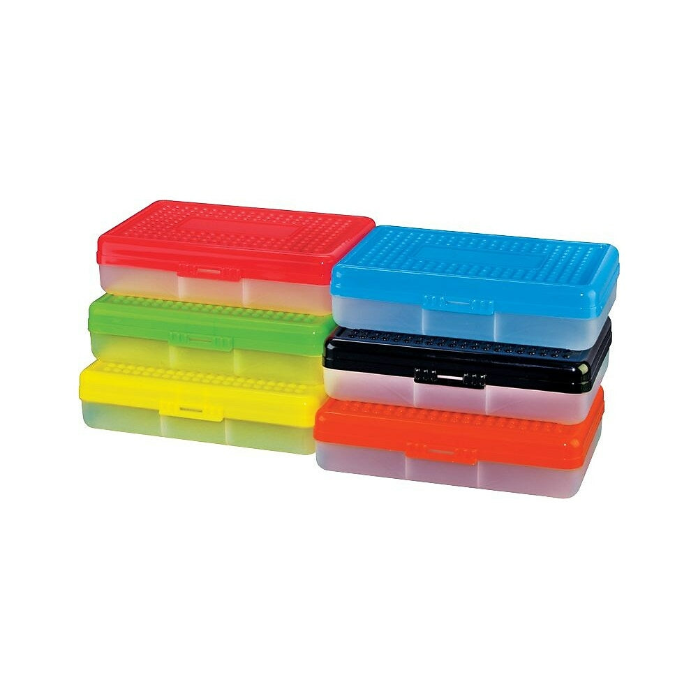 Image of Staples Plastic Pencil Case - Large