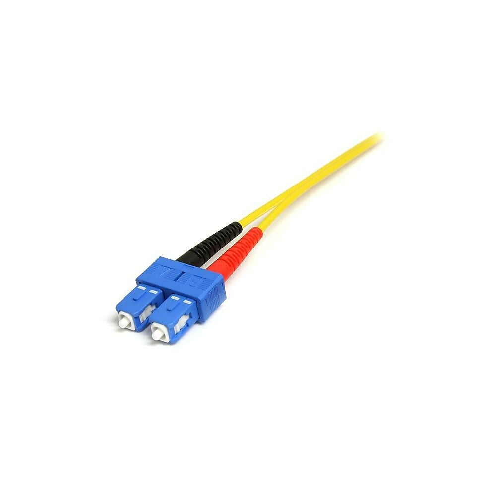Image of StarTech 1m Single Mode Duplex Fiber Patch Cable LC-SC