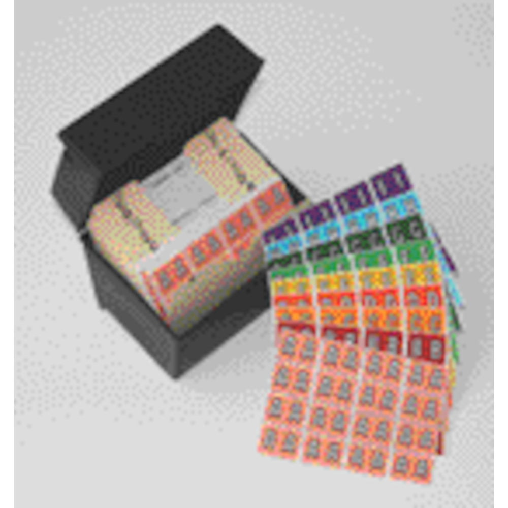 Image of Pendaflex A-Z Assorted End Tab Filing Labels Starter Kit