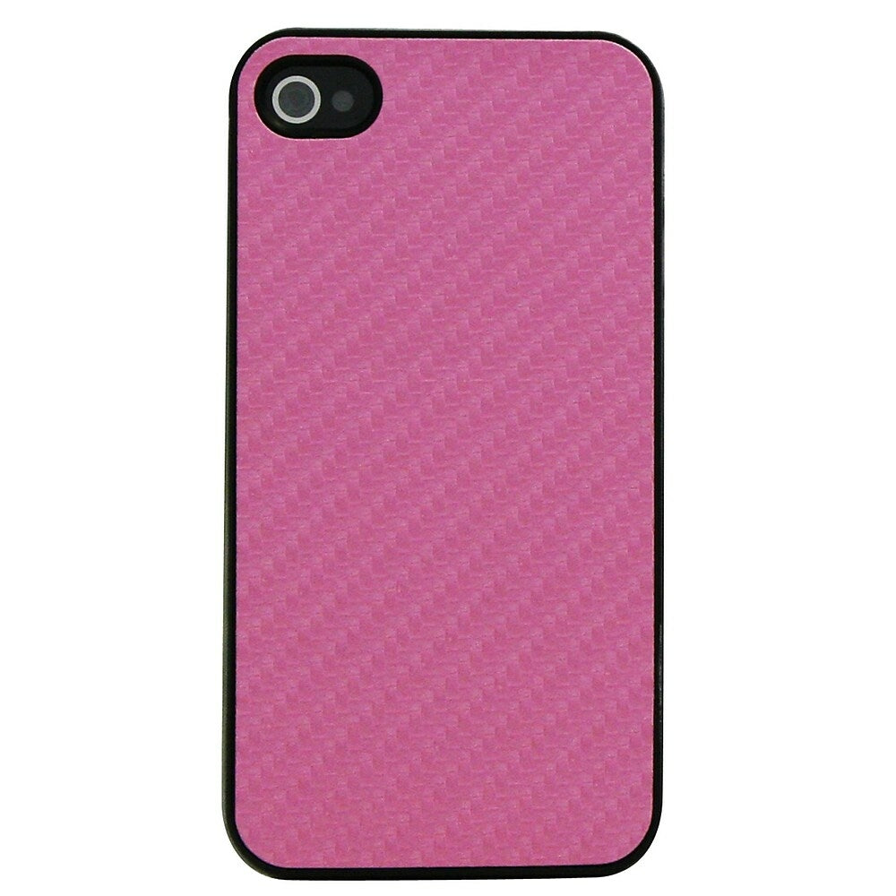Image of Exian Carbon Fiber Case for iPhone 4 - Pink
