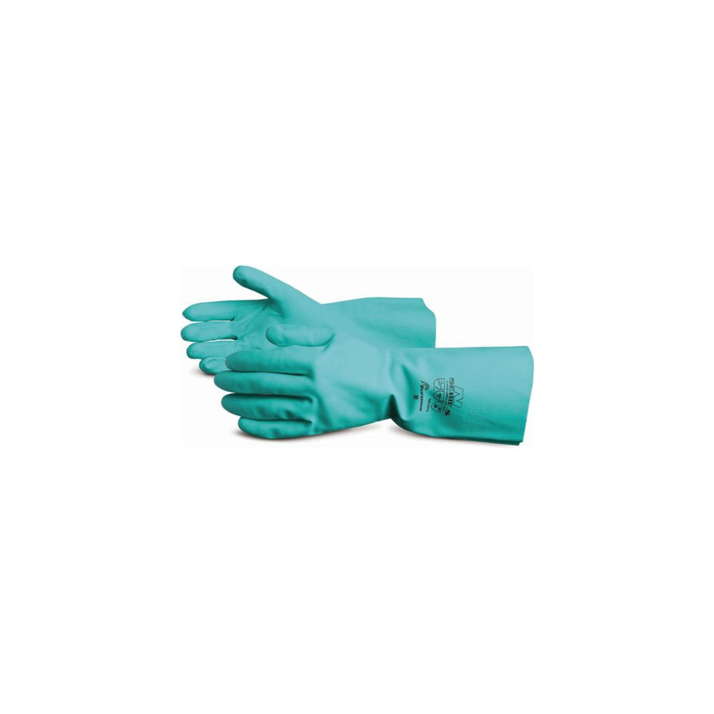 Image of Chemstop Nitrile Powder-Free Multipurpose Gloves - Green - XLarge - 12 Pack