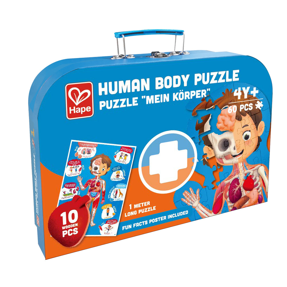 Image of Hape Human Body Puzzle - 60 Pieces