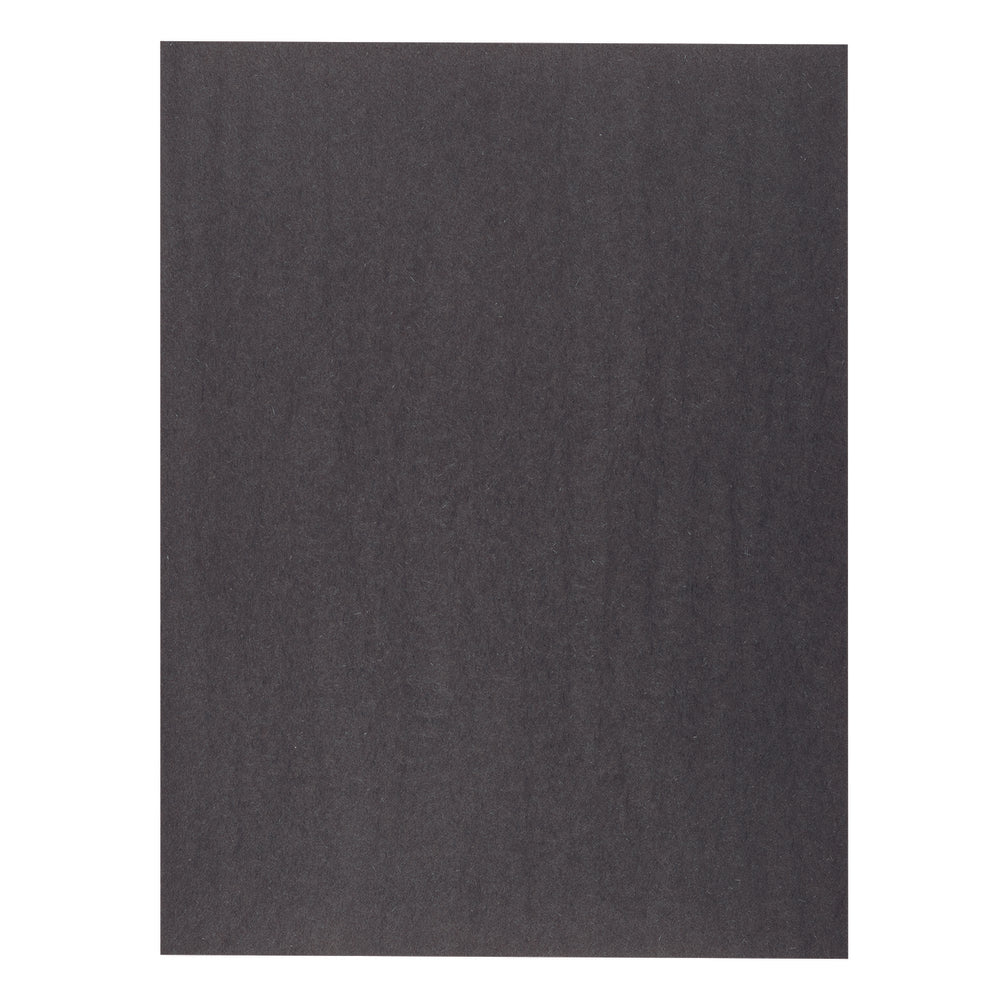 Image of North American Paper Inc. Construction Paper - 18" x 24" - Black - 48 Sheets