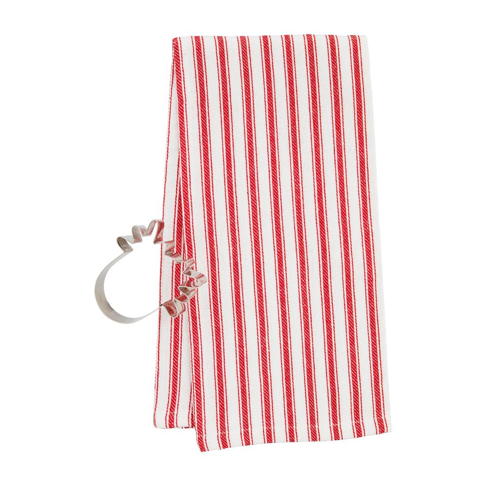 Image of Mudpie Towel Cookie Cutter Set - Red Stripe (41500237S)