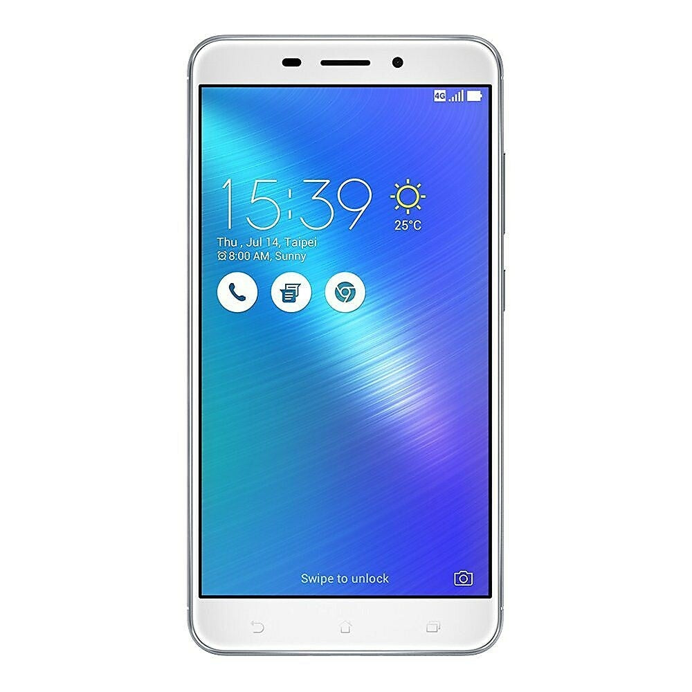 Asus Zenfone 3 Laser 5 5 32 Gb Unlocked Smartphone Silver Zc551kl S Staples Ca