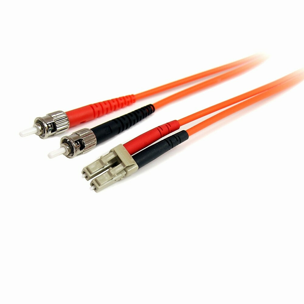 Image of StarTech Multimode 62.5/125 Duplex Fiber Patch Cable, LC, ST, 10m